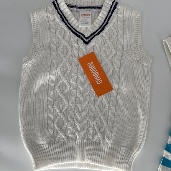 NEW WITH TAGS GYMBOREE Lot of 12-18M boys sweater shirt dressy - Picture 4 of 7
